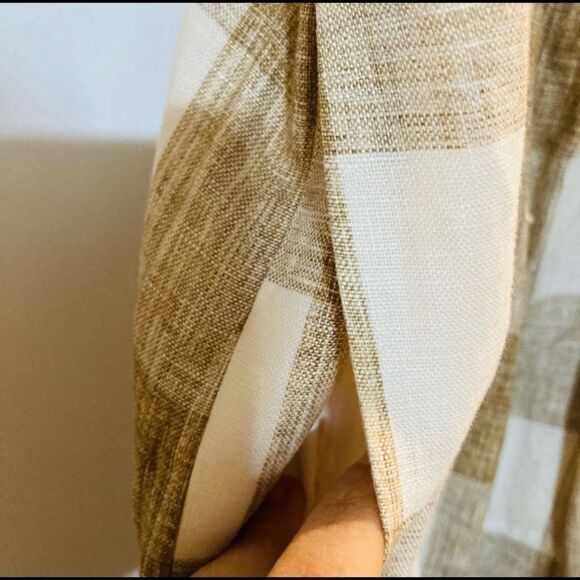 NEW GAL MEETS GLAM BAILEY GHINGHAM JUMPSUIT SIZE 6 - Picture 5 of 10